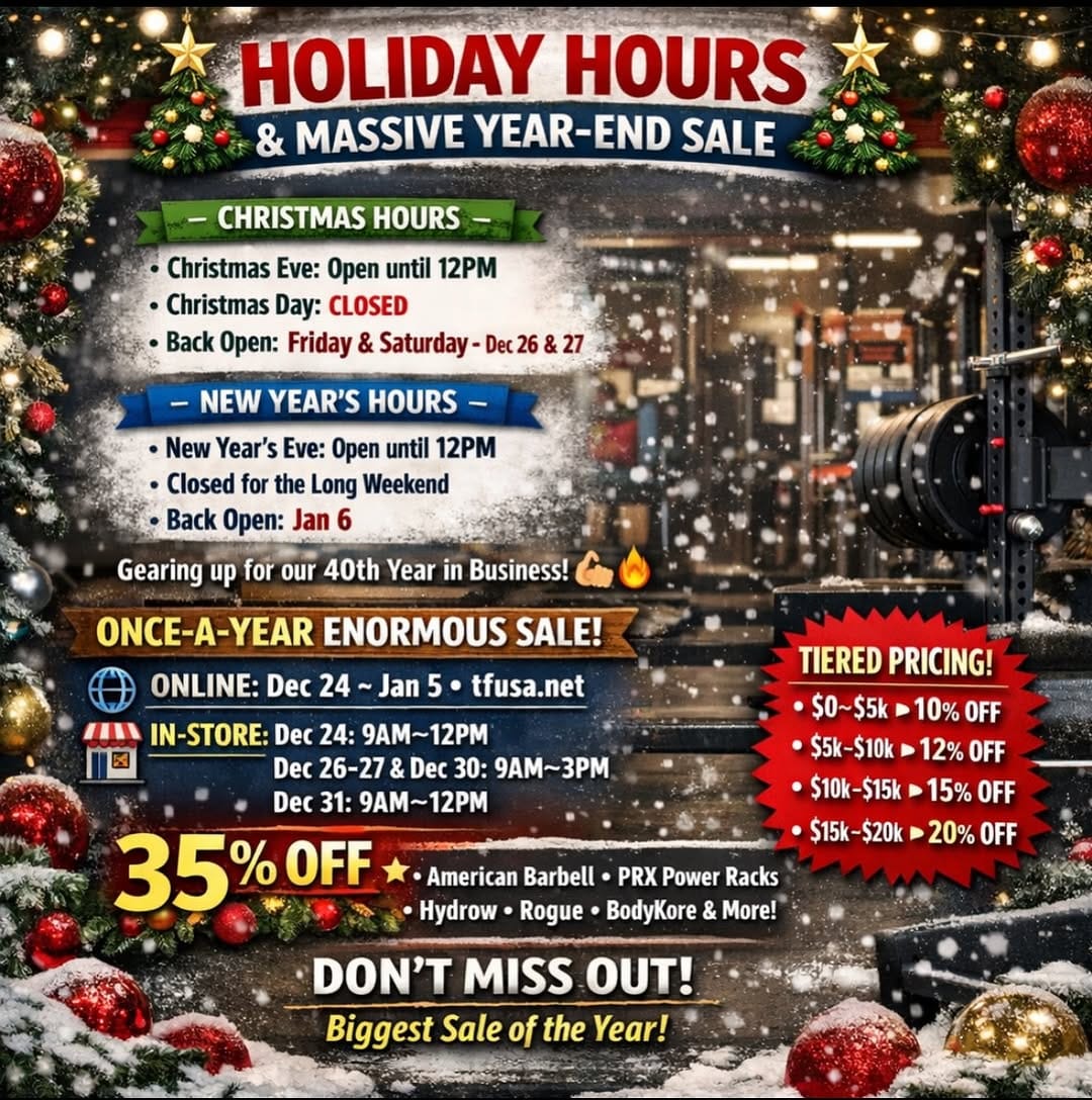 Post 7 by Total Fitness USA Exercise Equipment Hawaii on Instagram (image)