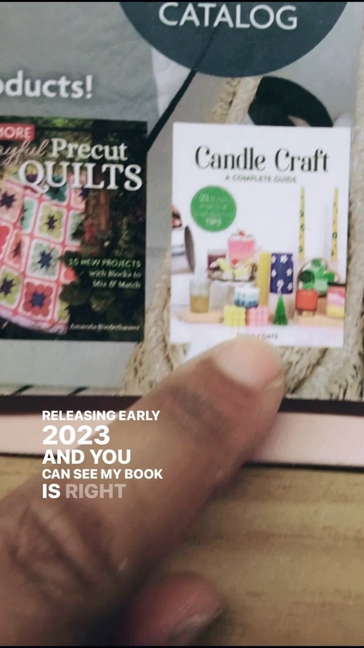 Post 10 by Tiana Coats- Handmade Candles on Instagram (video)