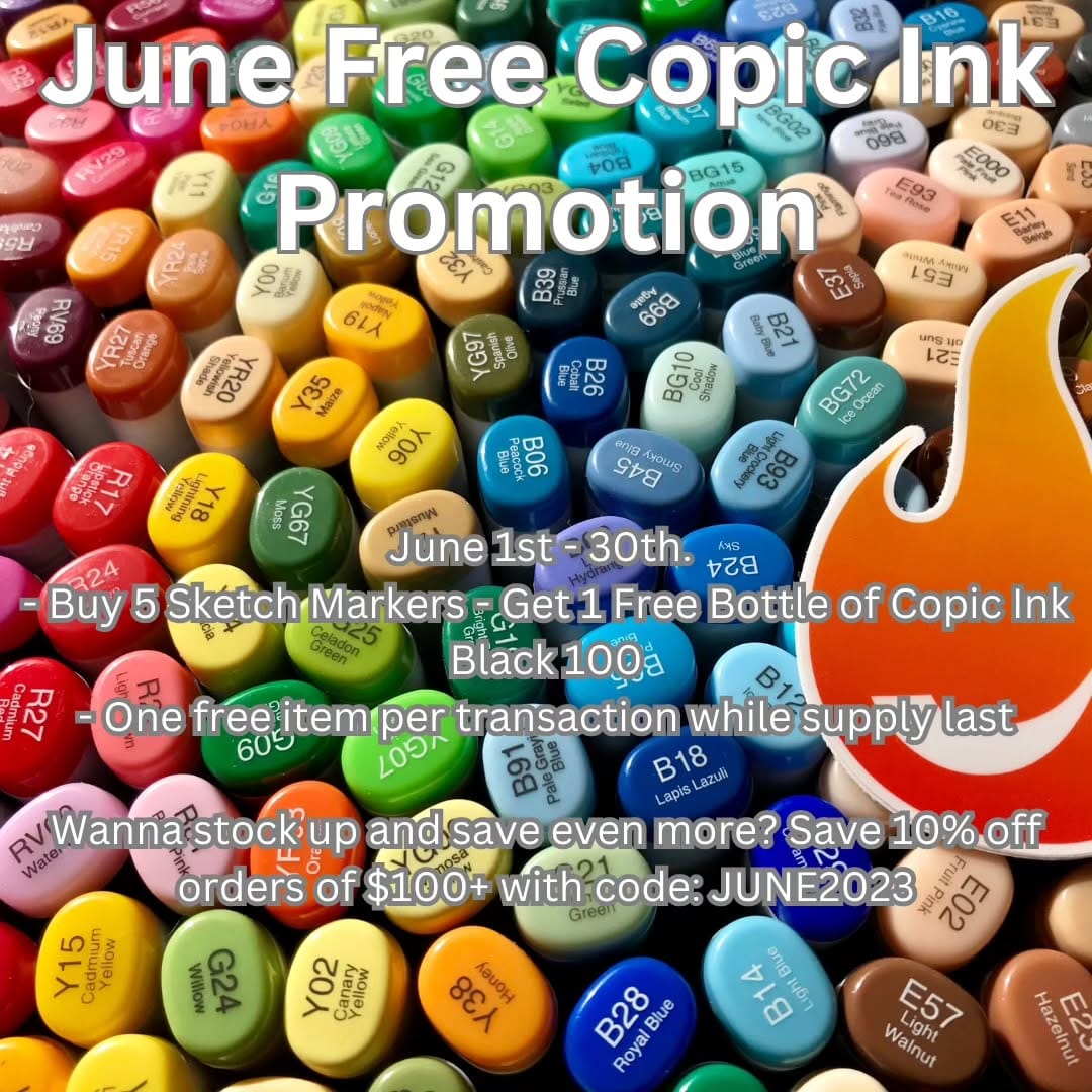 Post 5 by Copic Art & Craft Supply Store on Instagram (image)