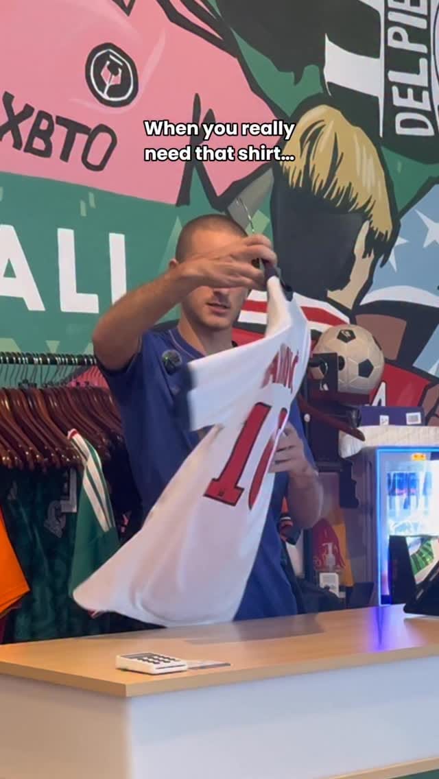 Post 5 by Classic Football Shirts Miami on Instagram (video)