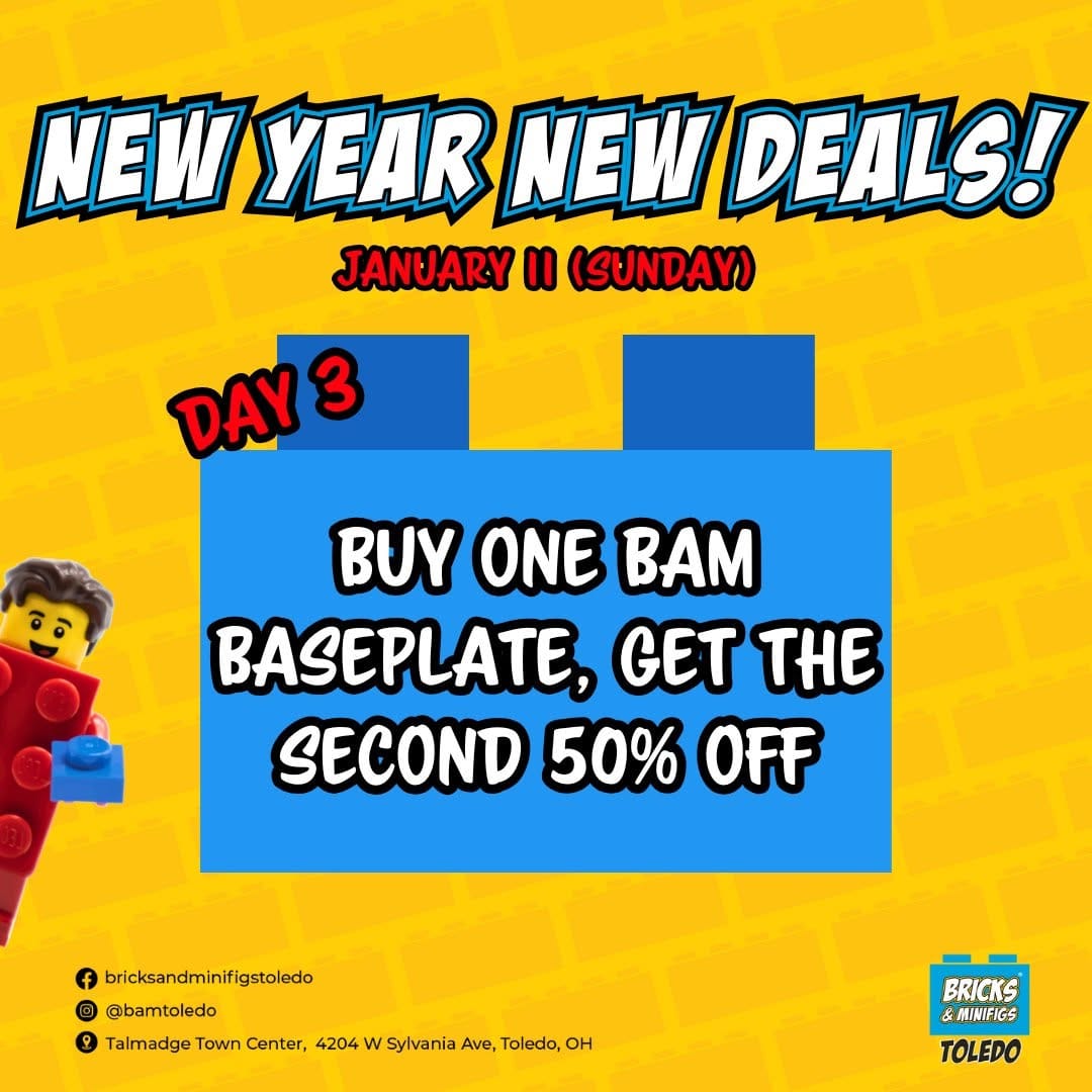 Post 2 by Bricks & Minifigs Toledo on Instagram (image)