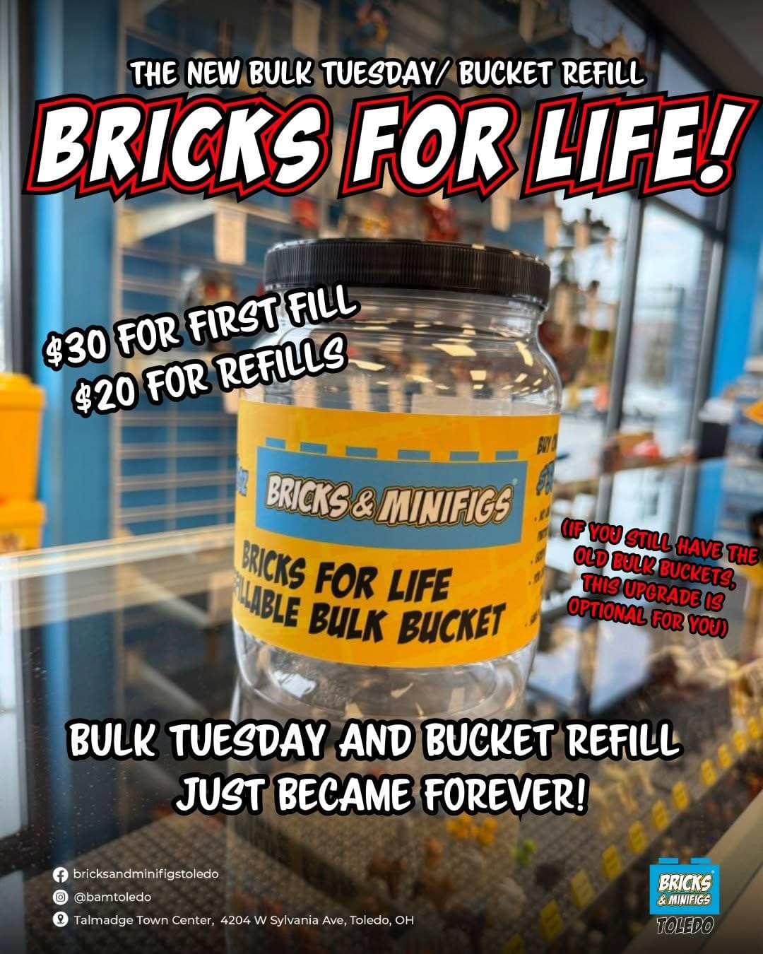 Post 5 by Bricks & Minifigs Toledo on Instagram (image)