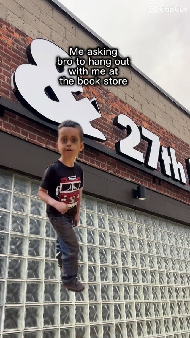 Post 1 by 27th Letter Books on Instagram (video)