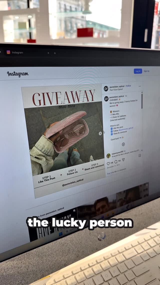 Post 2 by Pure Vision Optical on Instagram (video)