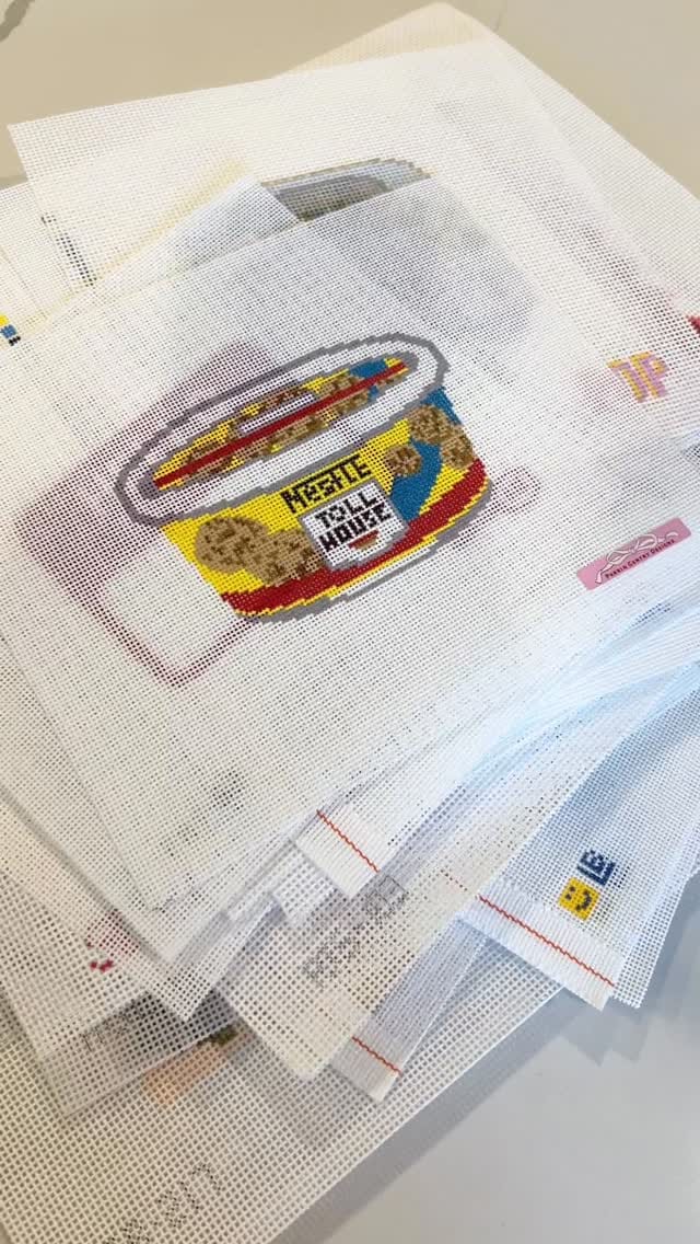 Post 3 by Solo Daughter Needlepoint on Instagram (video)