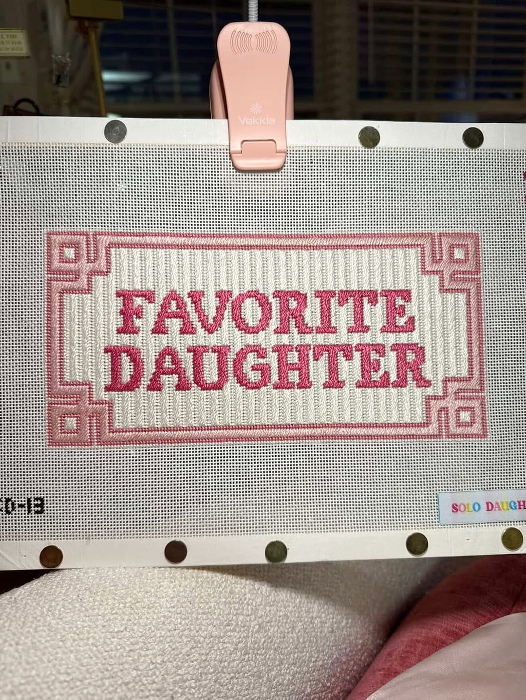 Post 6 by Solo Daughter Needlepoint on Instagram (image)