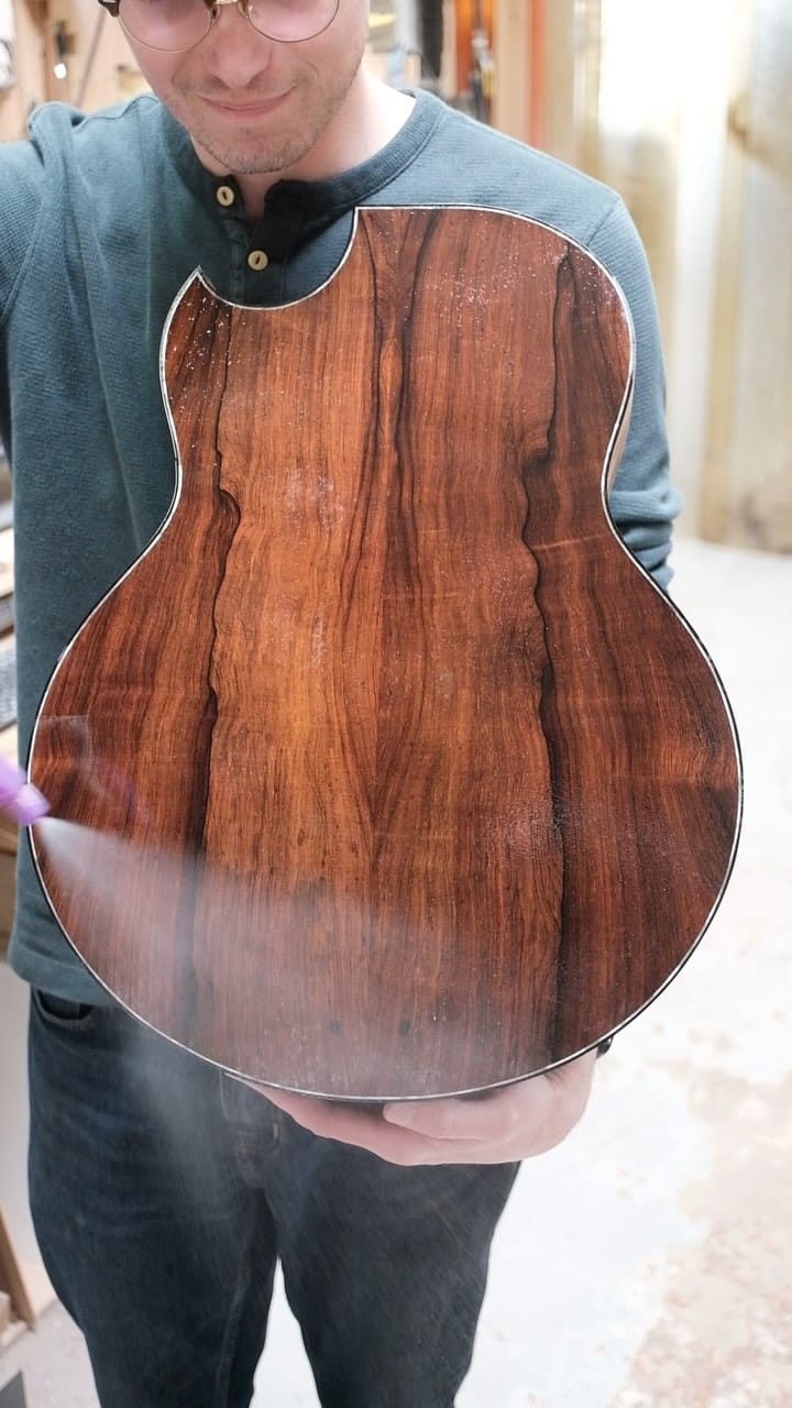 Post 6 by Ryan Guitars on Instagram (video)