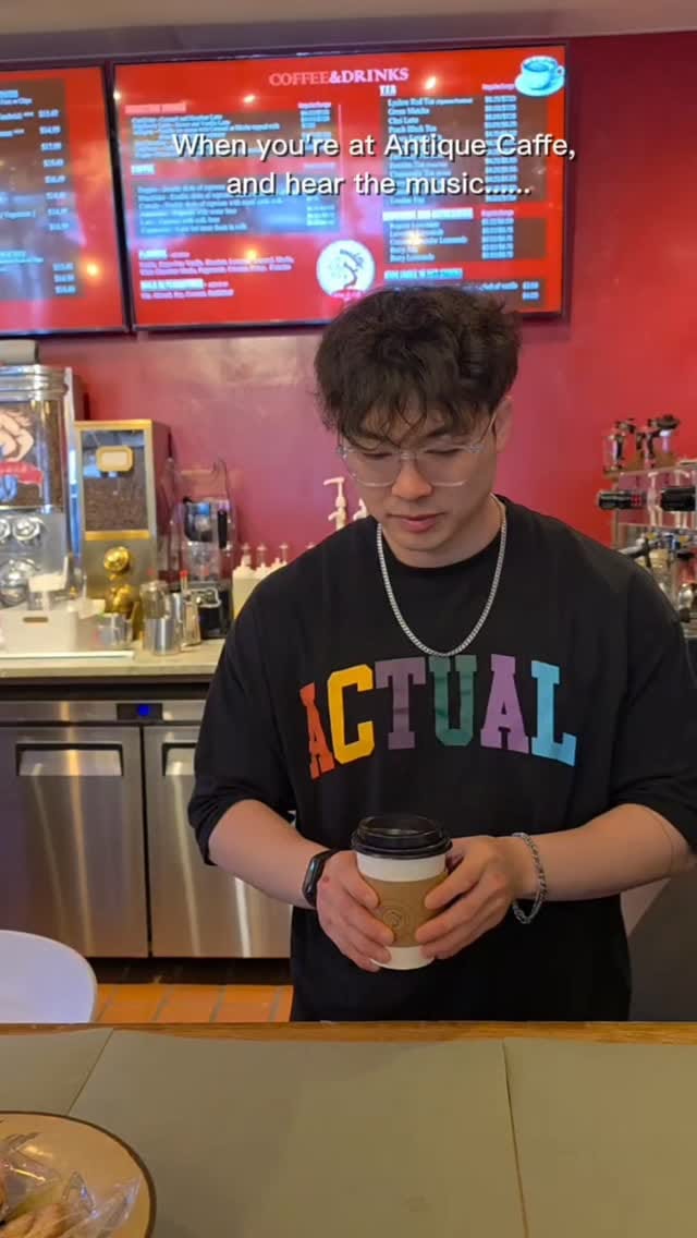 Post 5 by Antique Caffe on Instagram (video)