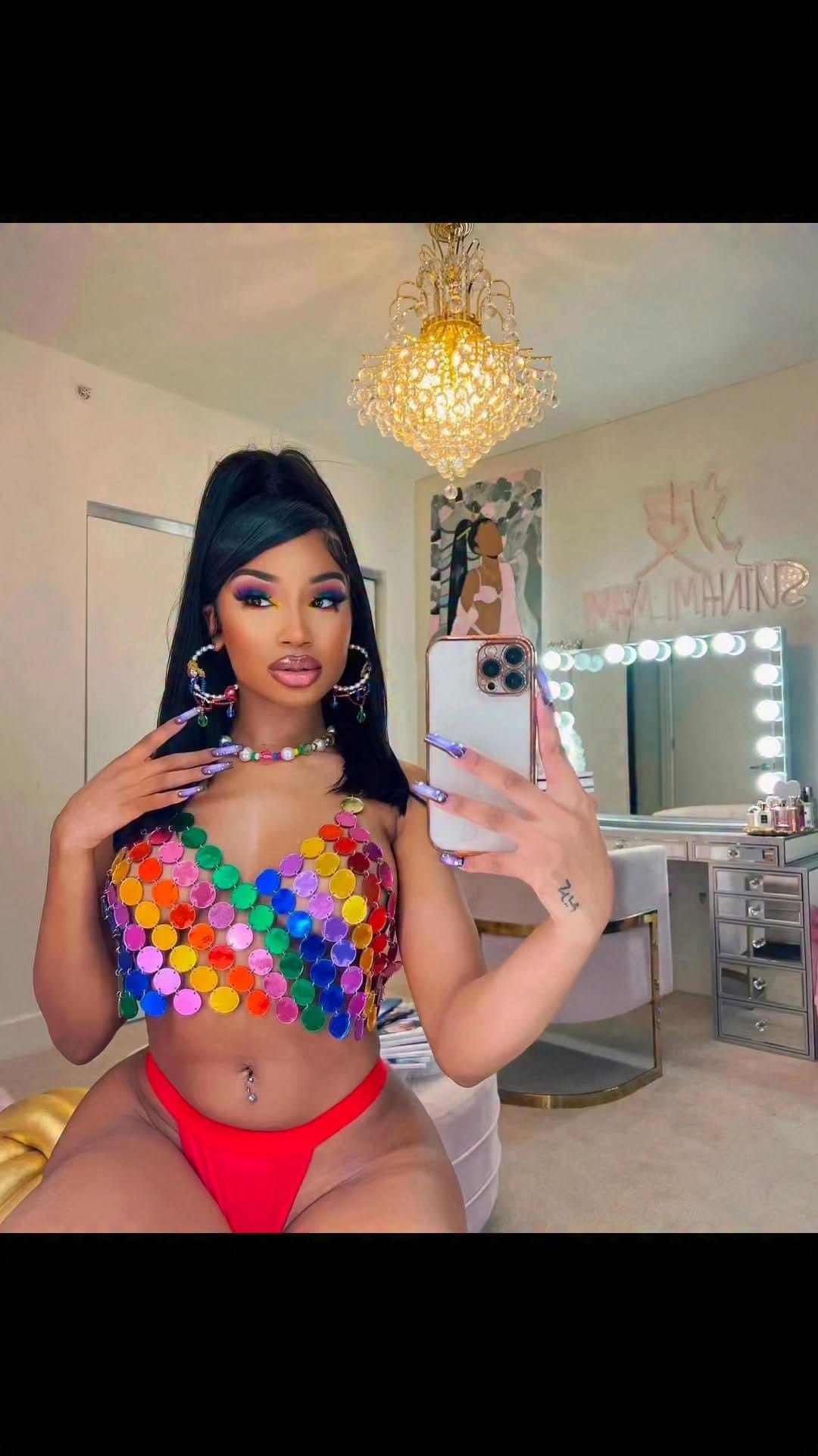 Post 2 by Exotic Mink fashion on Instagram (video)