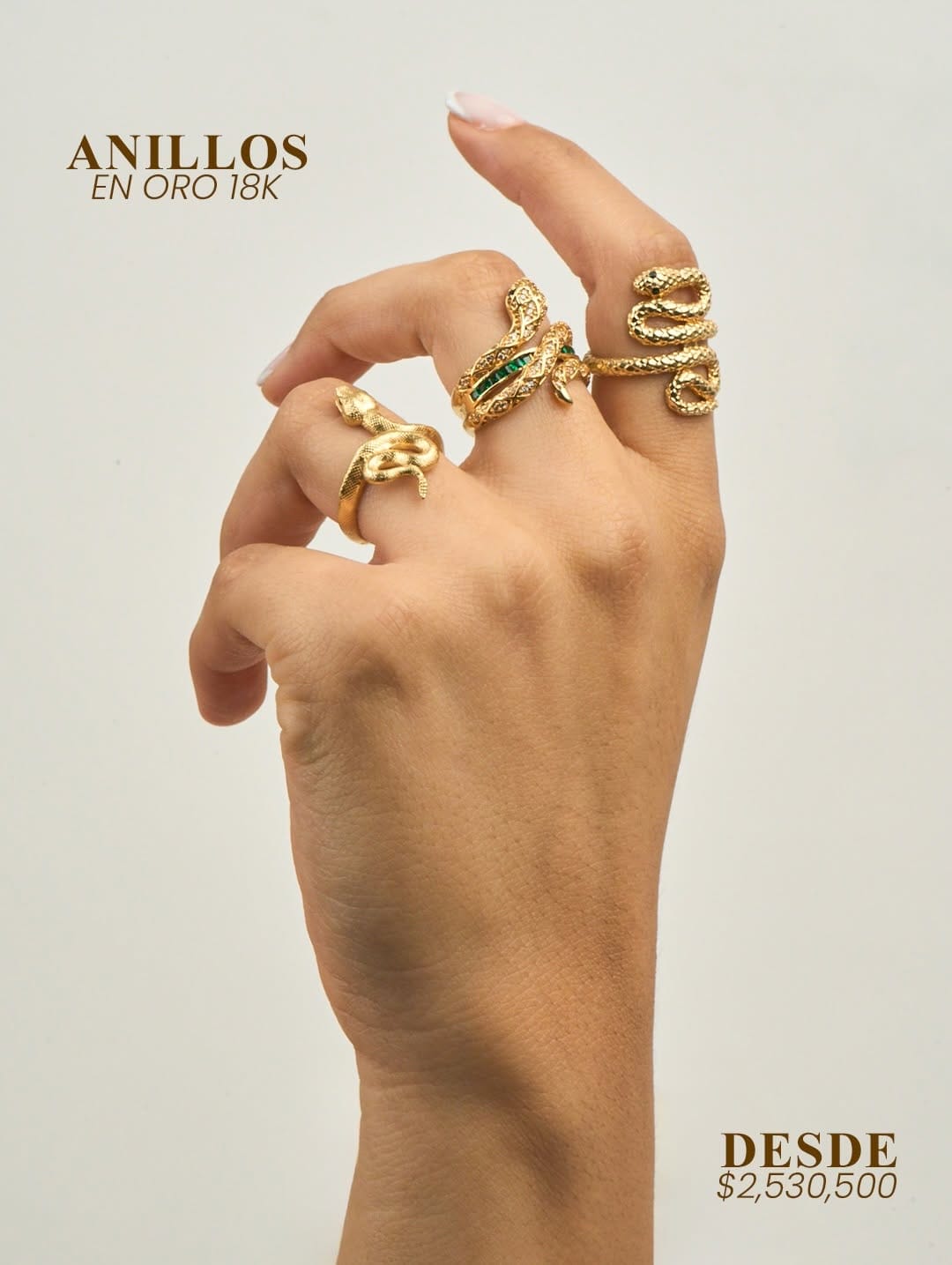 Post 6 by Joyeria | Oro 18K | Cadenas | Anillos | Pulseras | Accesorios on Instagram (carousel)