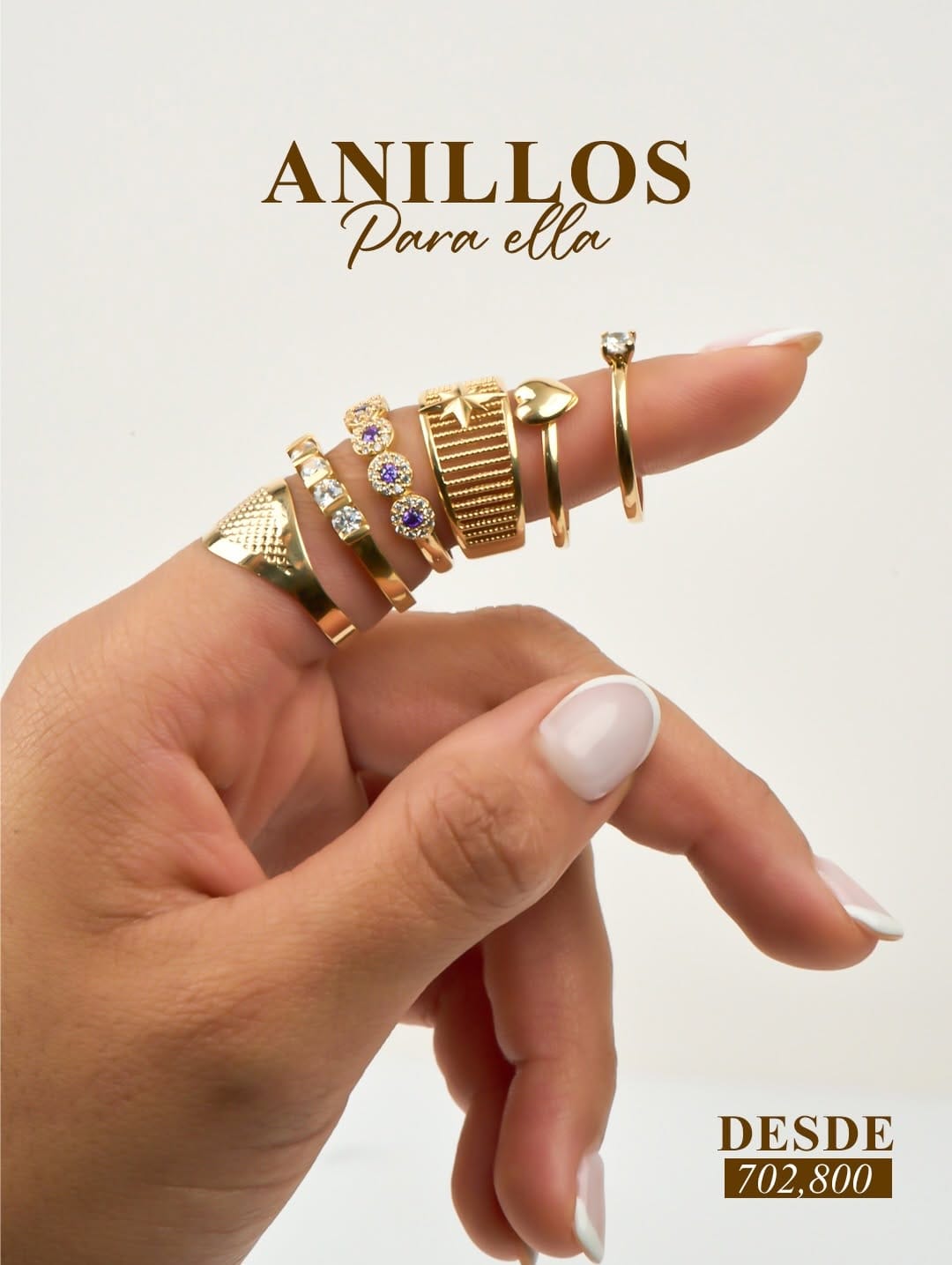 Post 4 by Joyeria | Oro 18K | Cadenas | Anillos | Pulseras | Accesorios on Instagram (carousel)