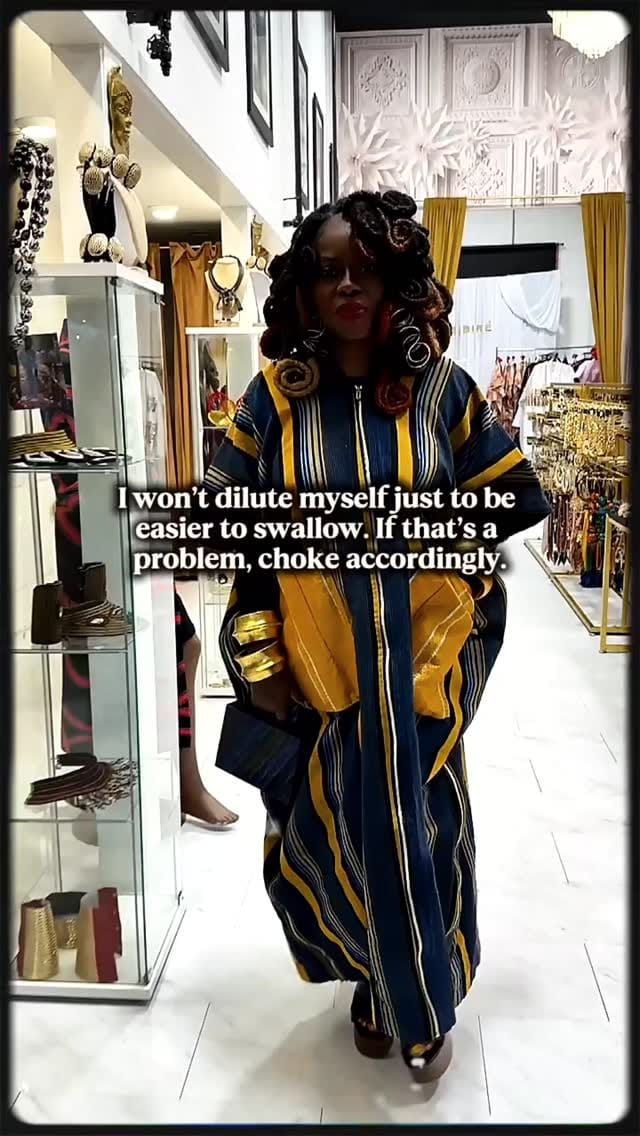 Post 6 by Bold African Jewelry/Accessories store in the DMV on Instagram (video)