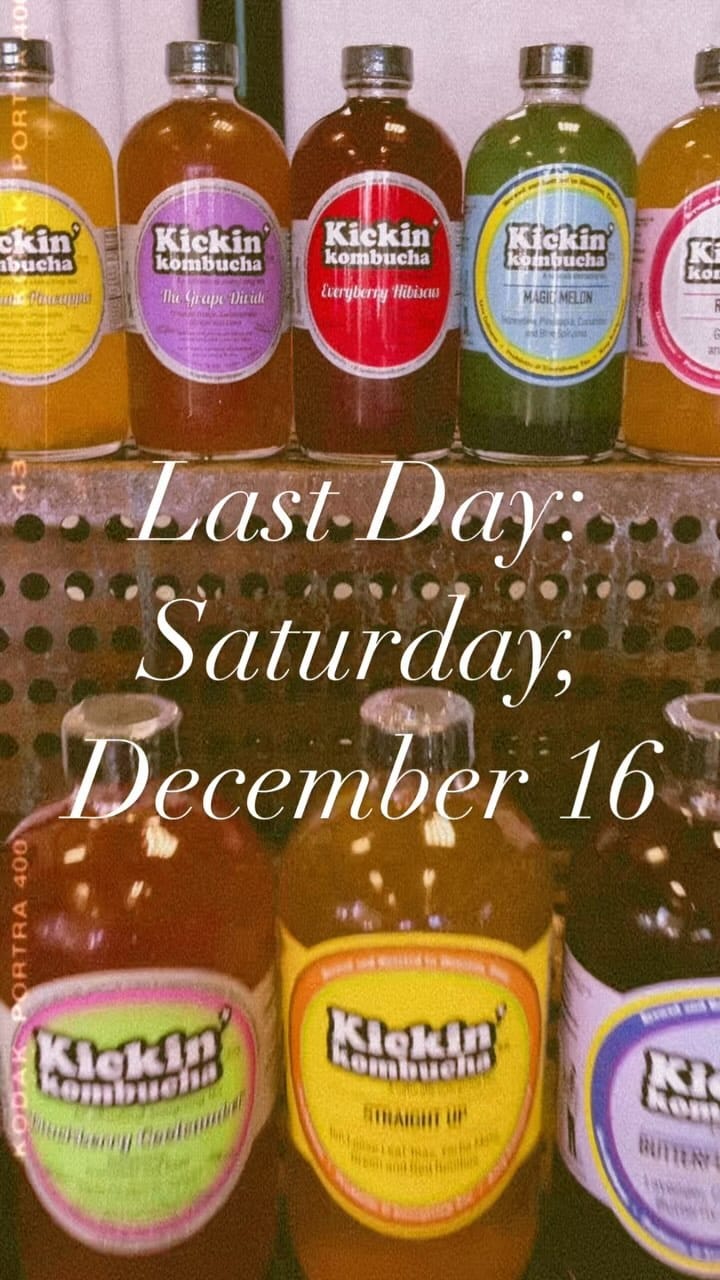 Post 8 by Kickin' Kombucha on Instagram (video)
