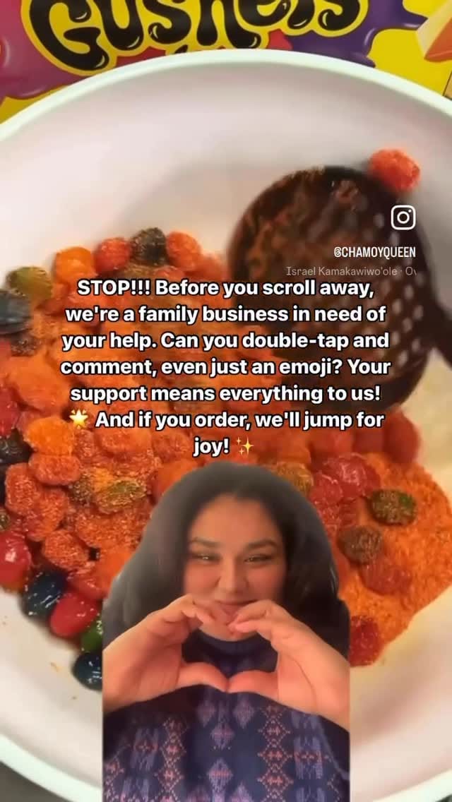 Post 2 by Chamoy Queen on Instagram (video)
