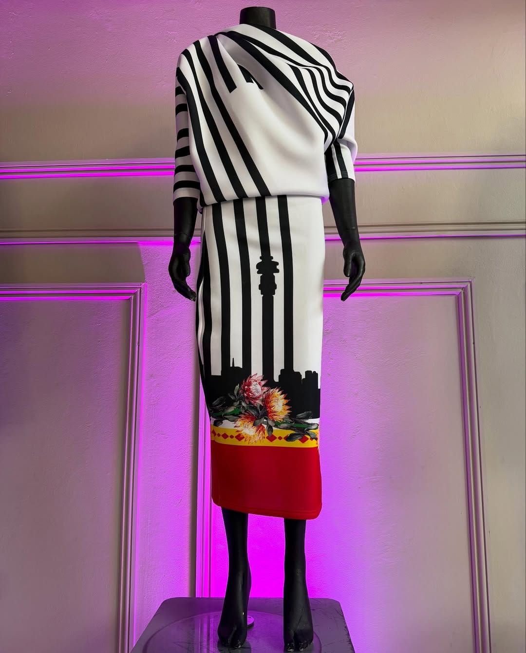 Post 2 by David Tlale on Instagram (image)