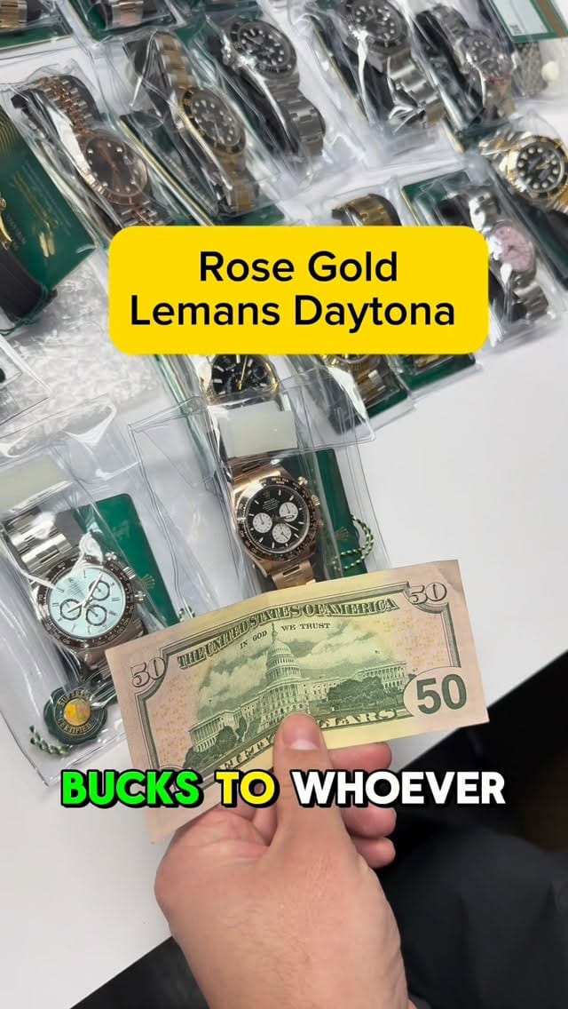Post 6 by watchesbygamzo on Instagram (video)
