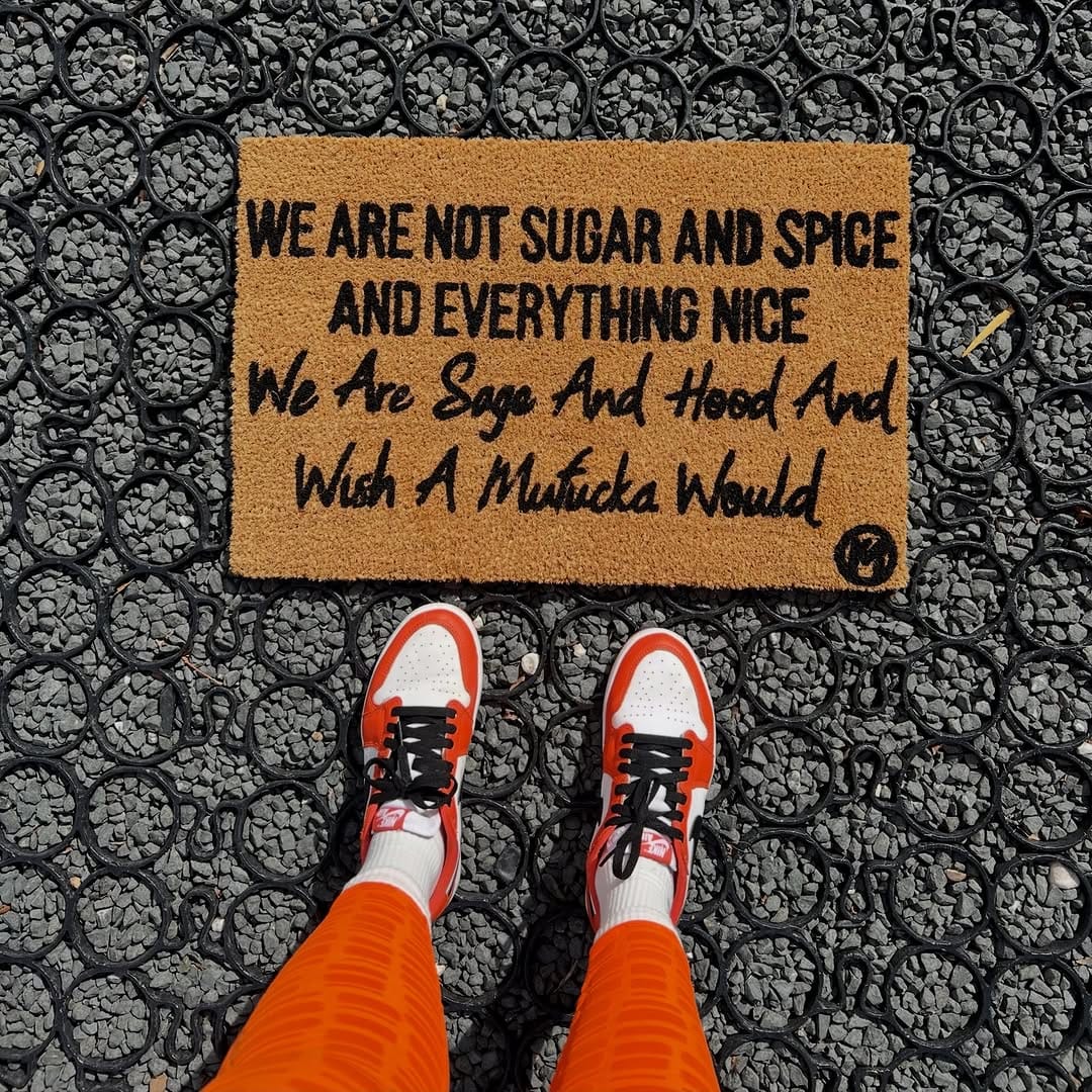 Post 2 by Custom Doormats & Doormat Paint Parties on Instagram (carousel)