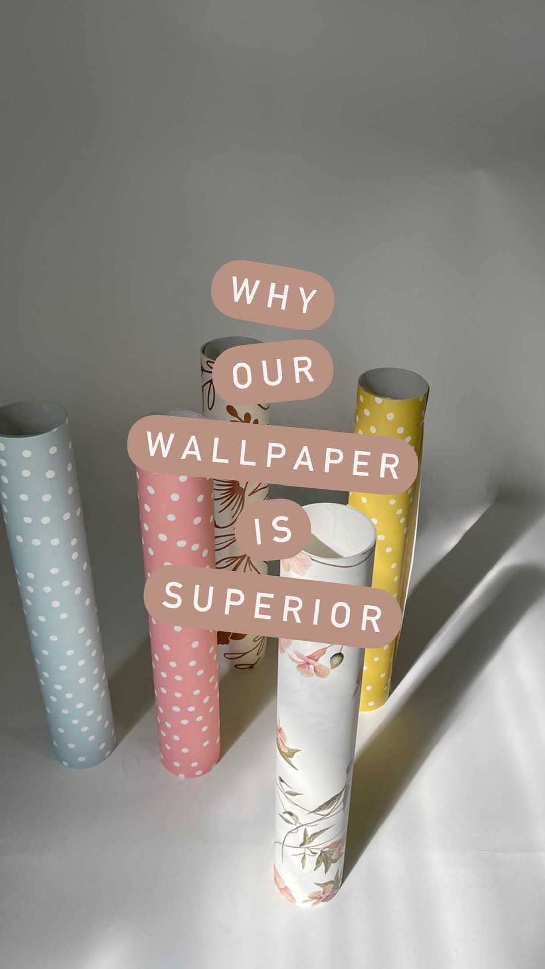 Post 9 by Anewall Decor Wallpaper - Richele & Sydney on Instagram (video)