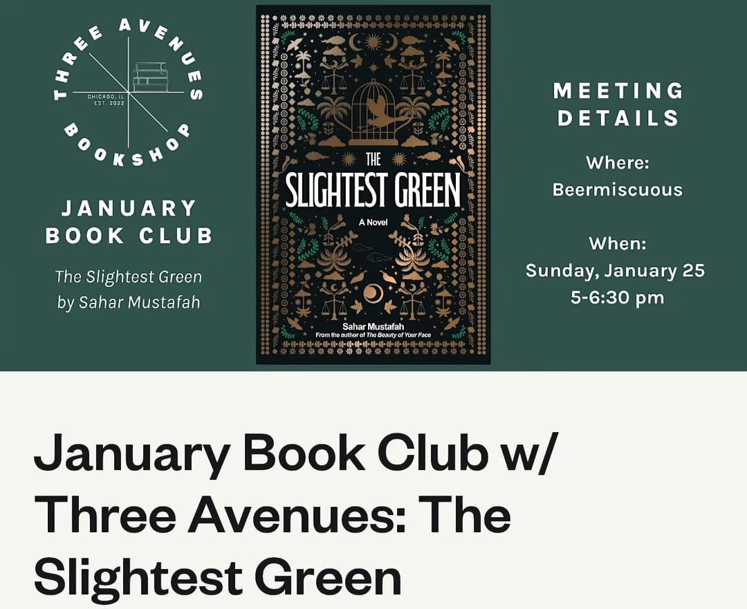Post 4 by Three Avenues Bookshop on Instagram (image)