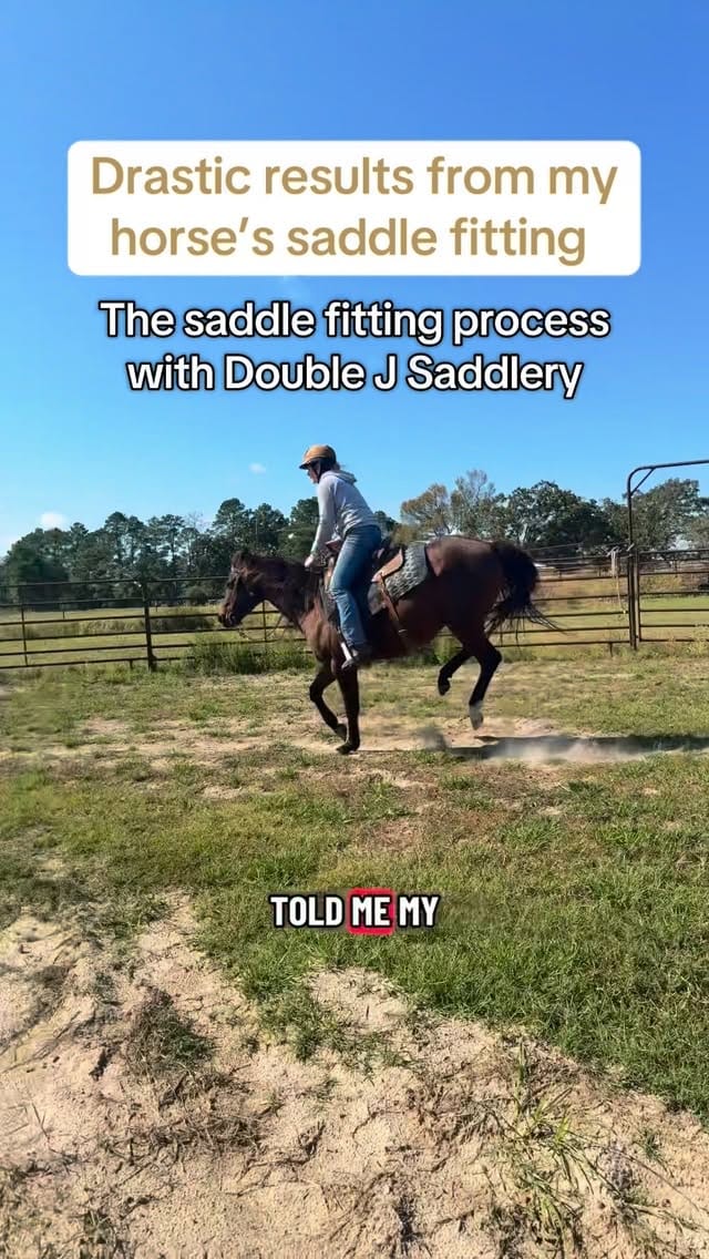 Post 10 by Double J Saddlery | Saddle Maker on Instagram (video)