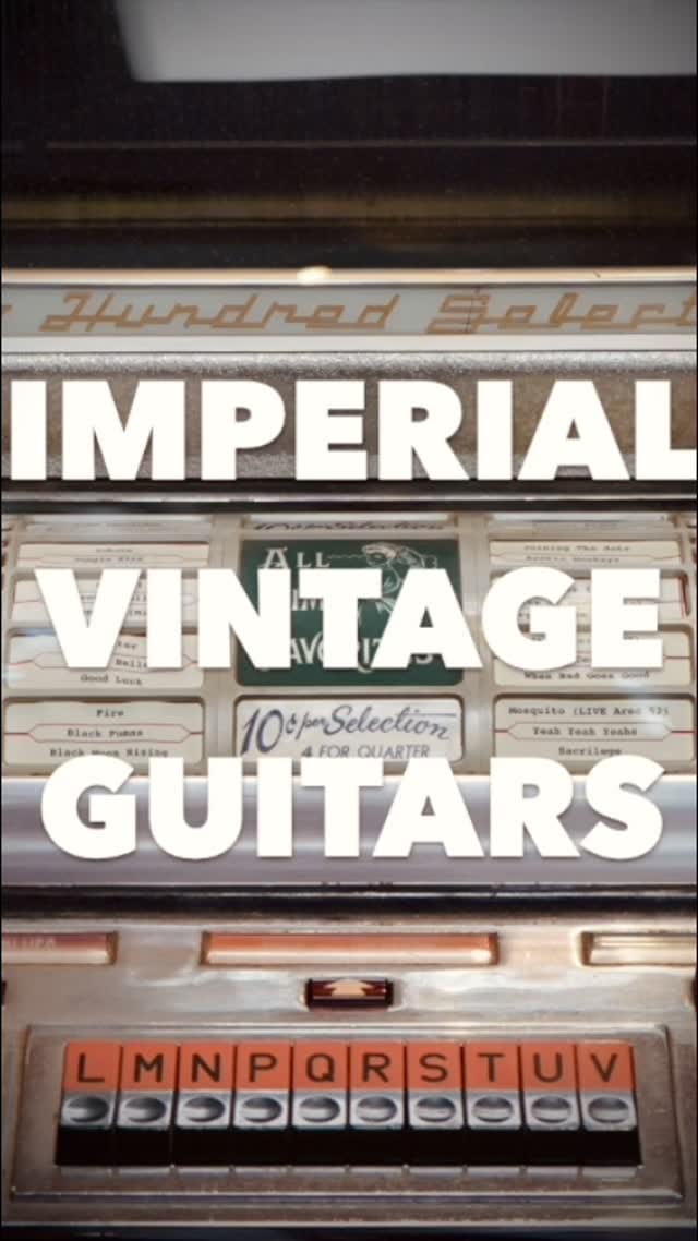 Post 7 by Imperial Vintage Guitars on Instagram (video)
