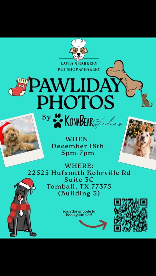 Post 5 by Layla's BARKery | Houston's Only Mobile Pet Bakery! on Instagram (video)