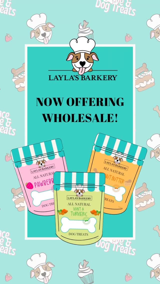 Post 10 by Layla's BARKery | Houston's Only Mobile Pet Bakery! on Instagram (video)