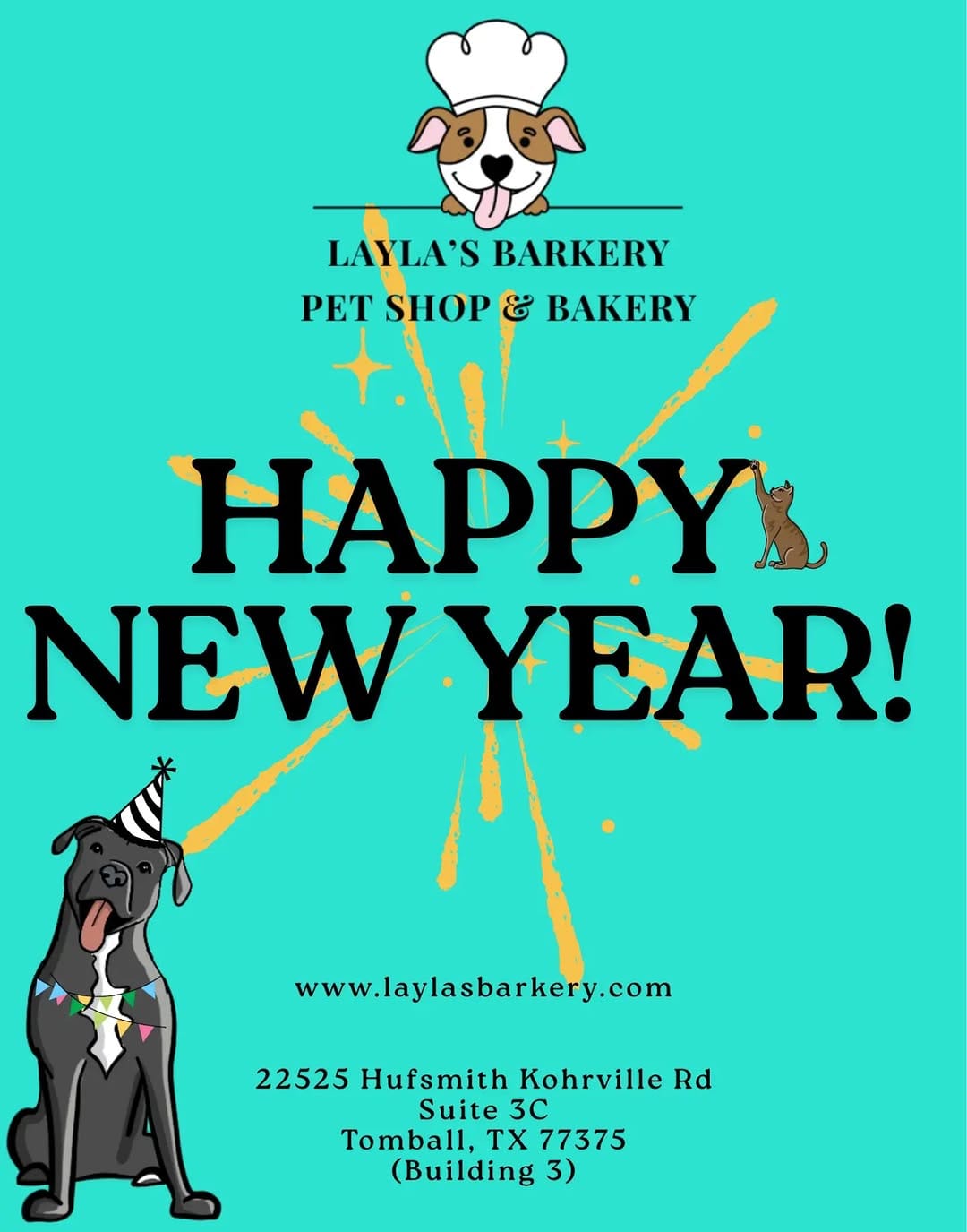 Post 1 by Layla's BARKery | Houston's Only Mobile Pet Bakery! on Instagram (image)