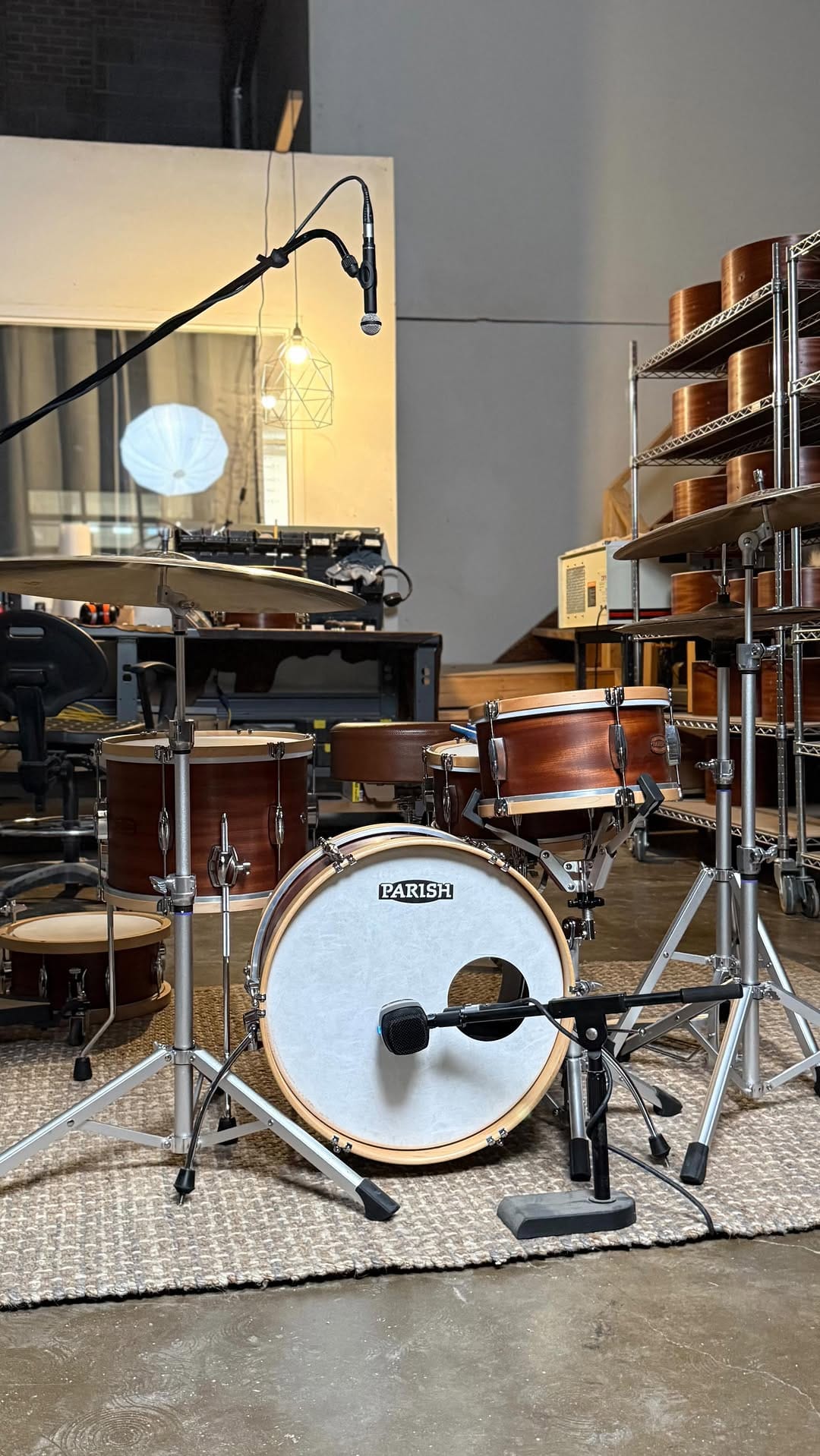 Post 8 by Parish Drums + Republic Cymbals on Instagram (video)