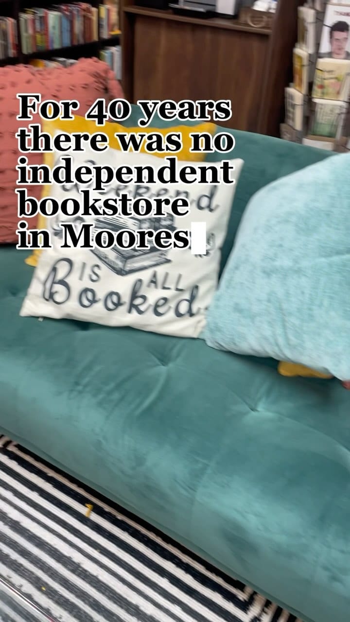 Post 10 by Fred & June's Books on Instagram (video)