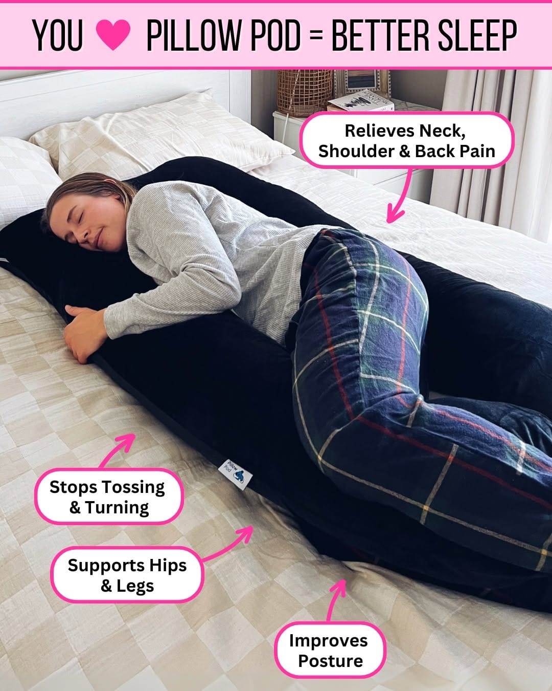 Post 9 by Pillow Pod® | Best Pillow For Better Sleep on Instagram (image)