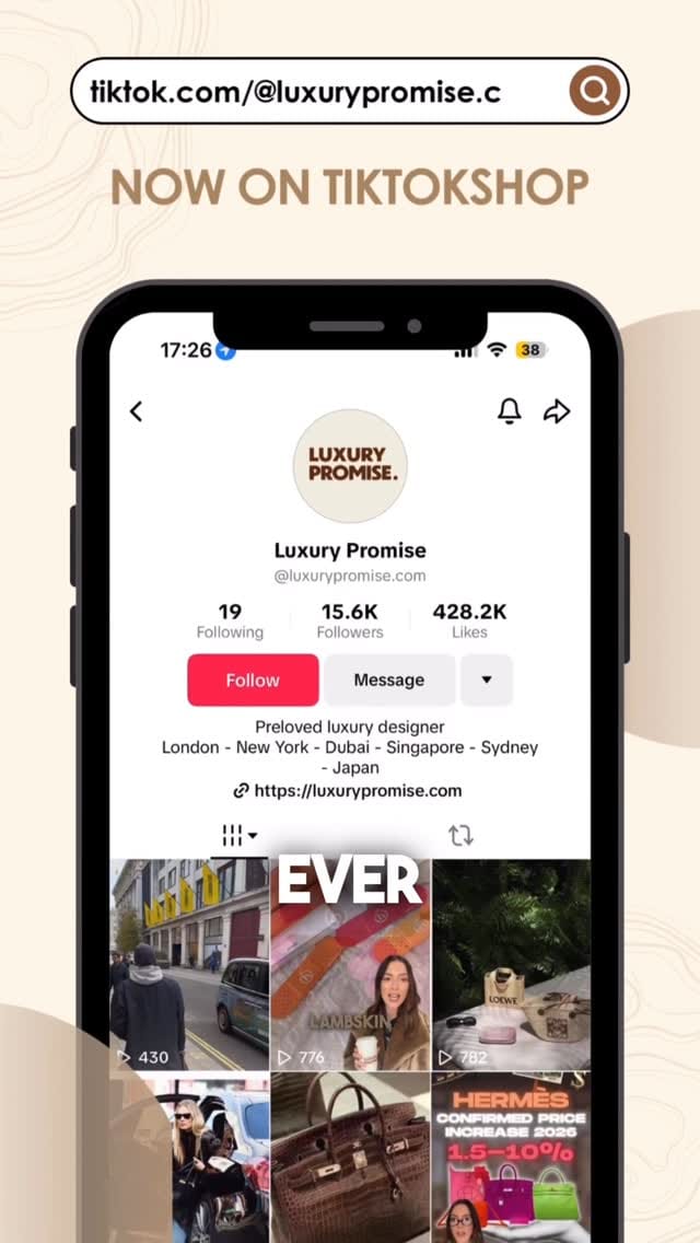 Post 1 by Luxury Promise on Instagram (video)