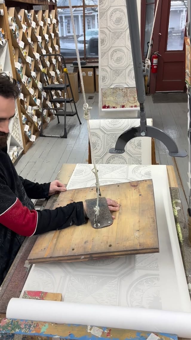Post 4 by Adelphi Paper Hangings on Instagram (video)