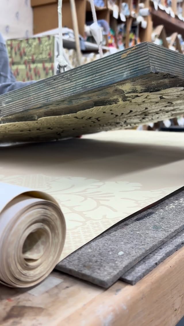 Post 10 by Adelphi Paper Hangings on Instagram (video)