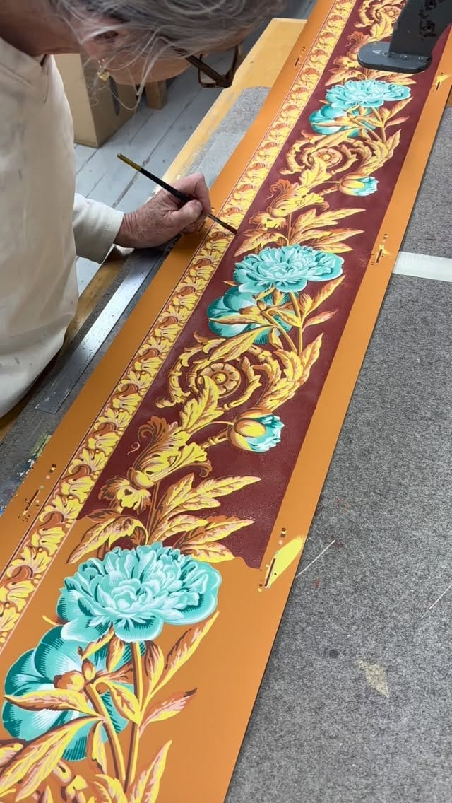 Post 5 by Adelphi Paper Hangings on Instagram (video)