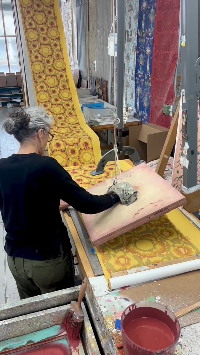 Post 9 by Adelphi Paper Hangings on Instagram (video)