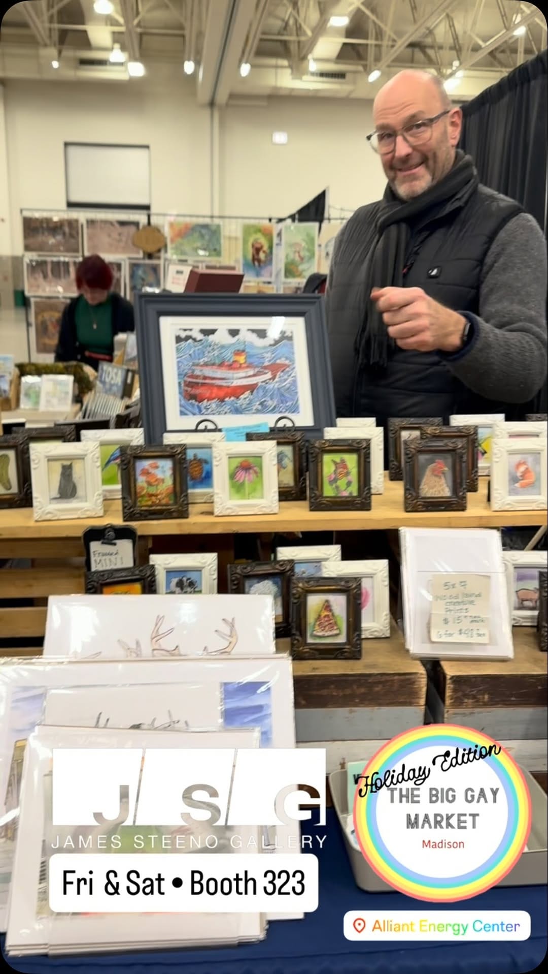Post 9 by The Big Gay Market - Madison, WI on Instagram (video)