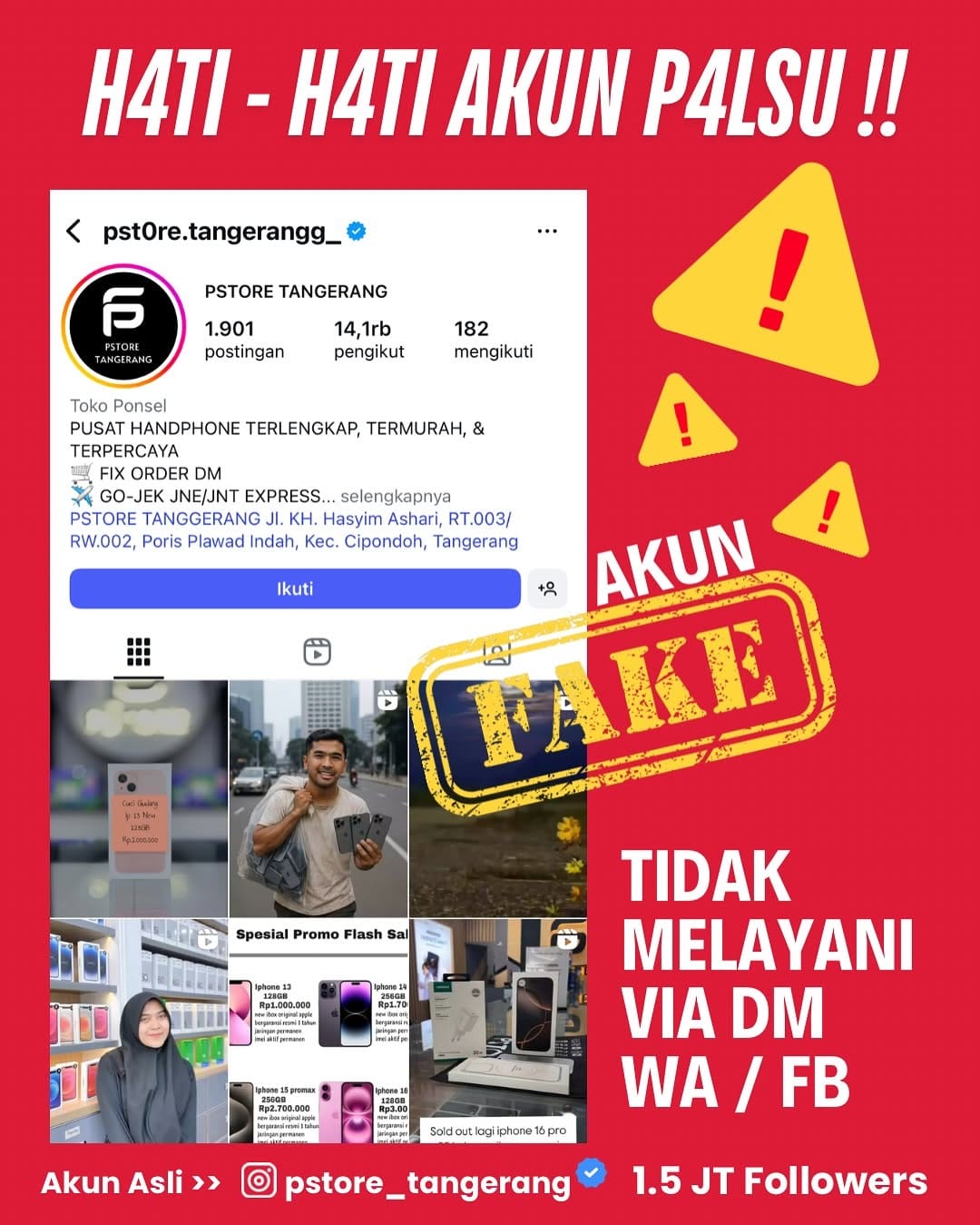 Post 10 by PSTORE TANGERANG on Instagram (carousel)