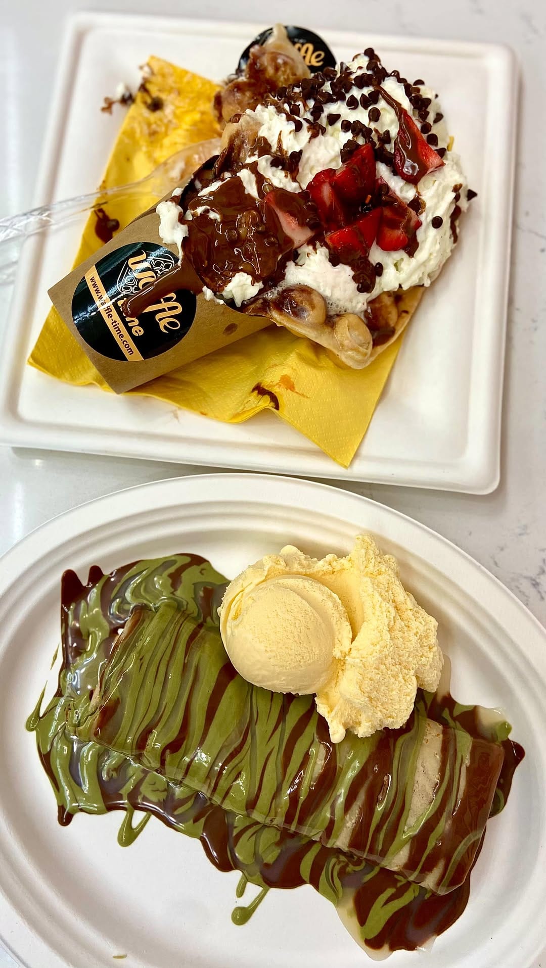 Post 8 by Waffle Time on Instagram (video)