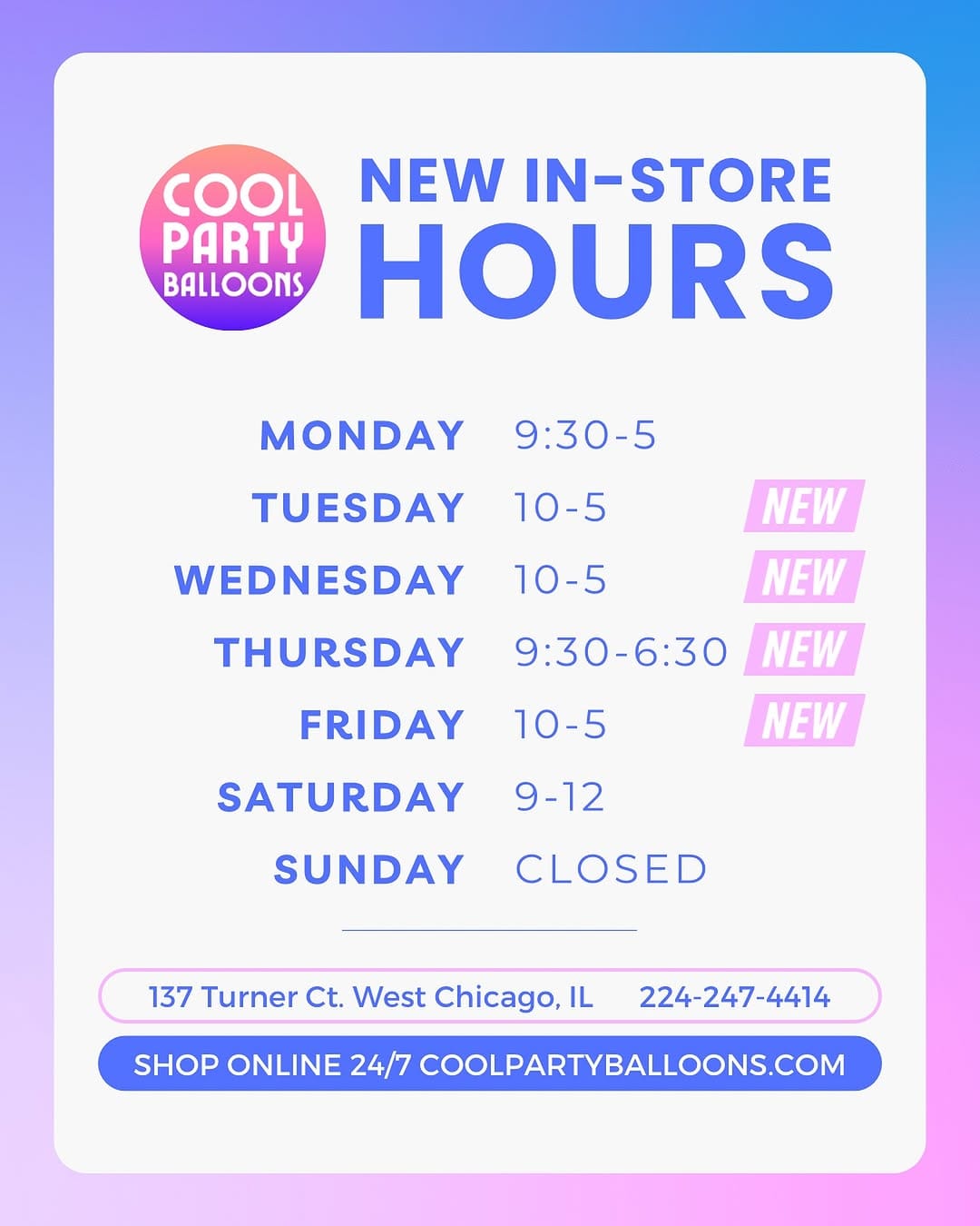 Post 9 by Chicago Wholesale Balloons | Retail & Online on Instagram (image)