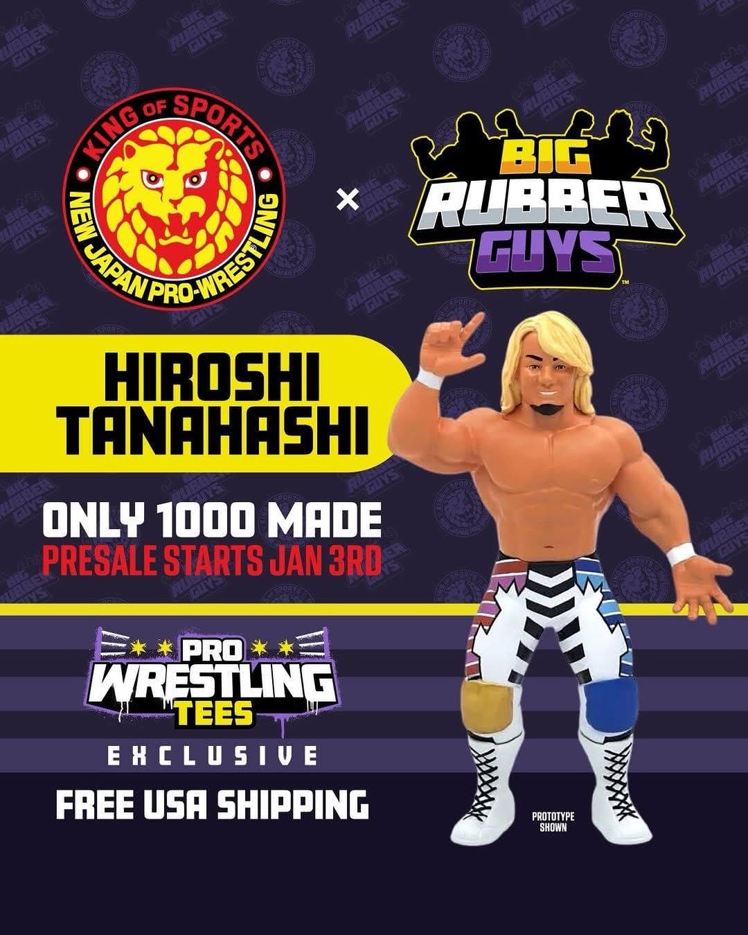 Post 1 by Pro Wrestling Tees on Instagram (image)