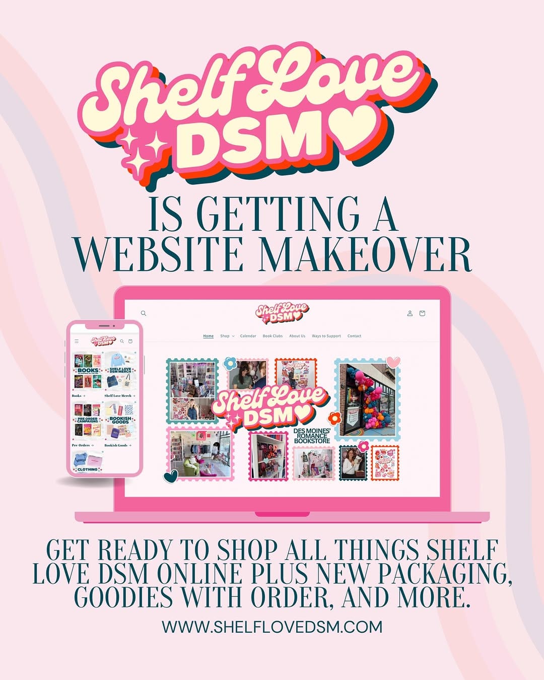 Post 2 by Shelf Love DSM ™ | Des Moines, Iowa’s Romance Bookstore on Instagram (image)