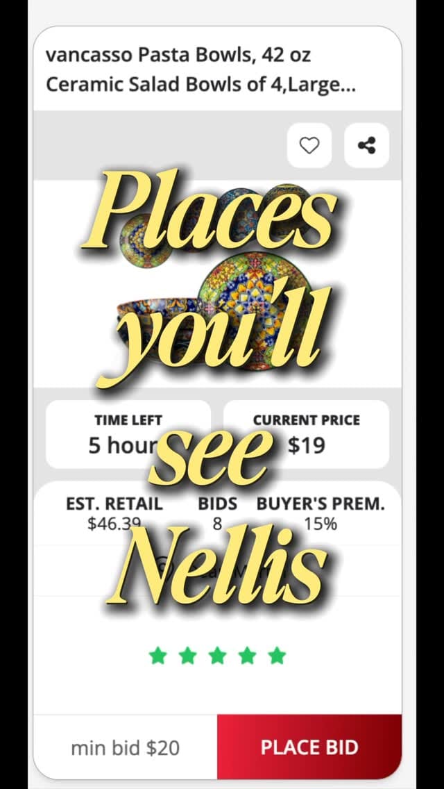 Post 2 by Nellis Auction on Instagram (video)
