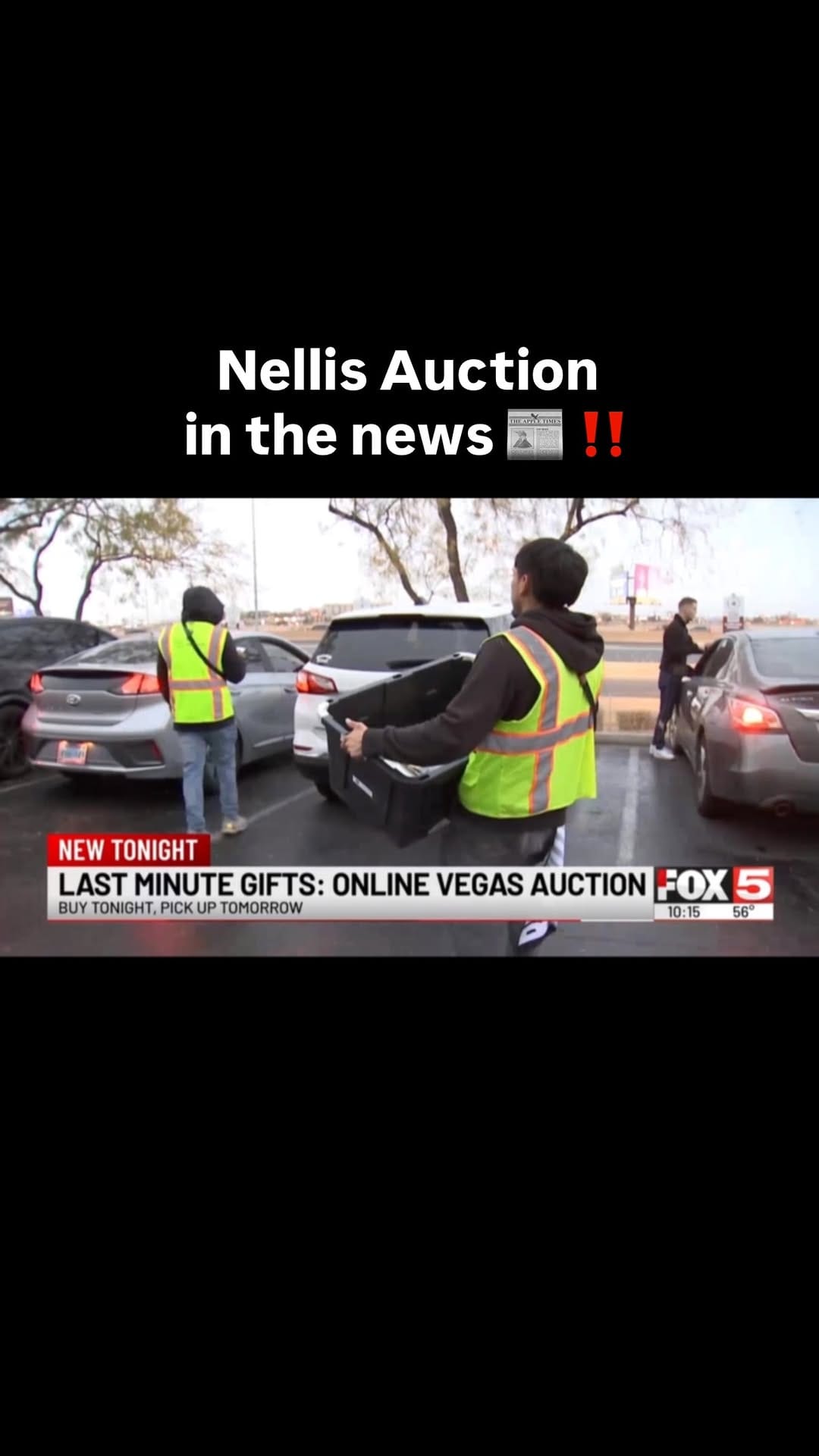 Post 6 by Nellis Auction on Instagram (video)