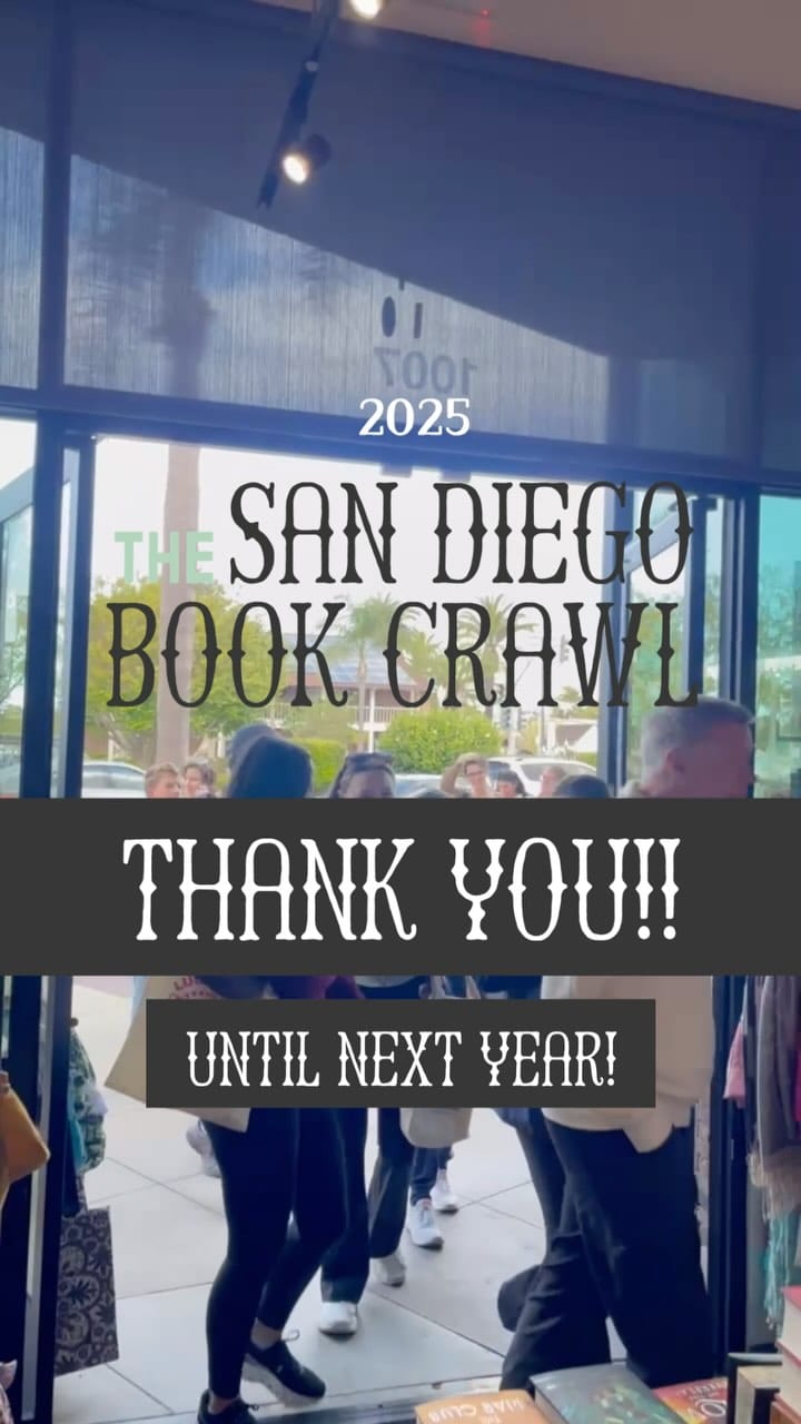 Post 2 by San Diego Book Crawl on Instagram (video)