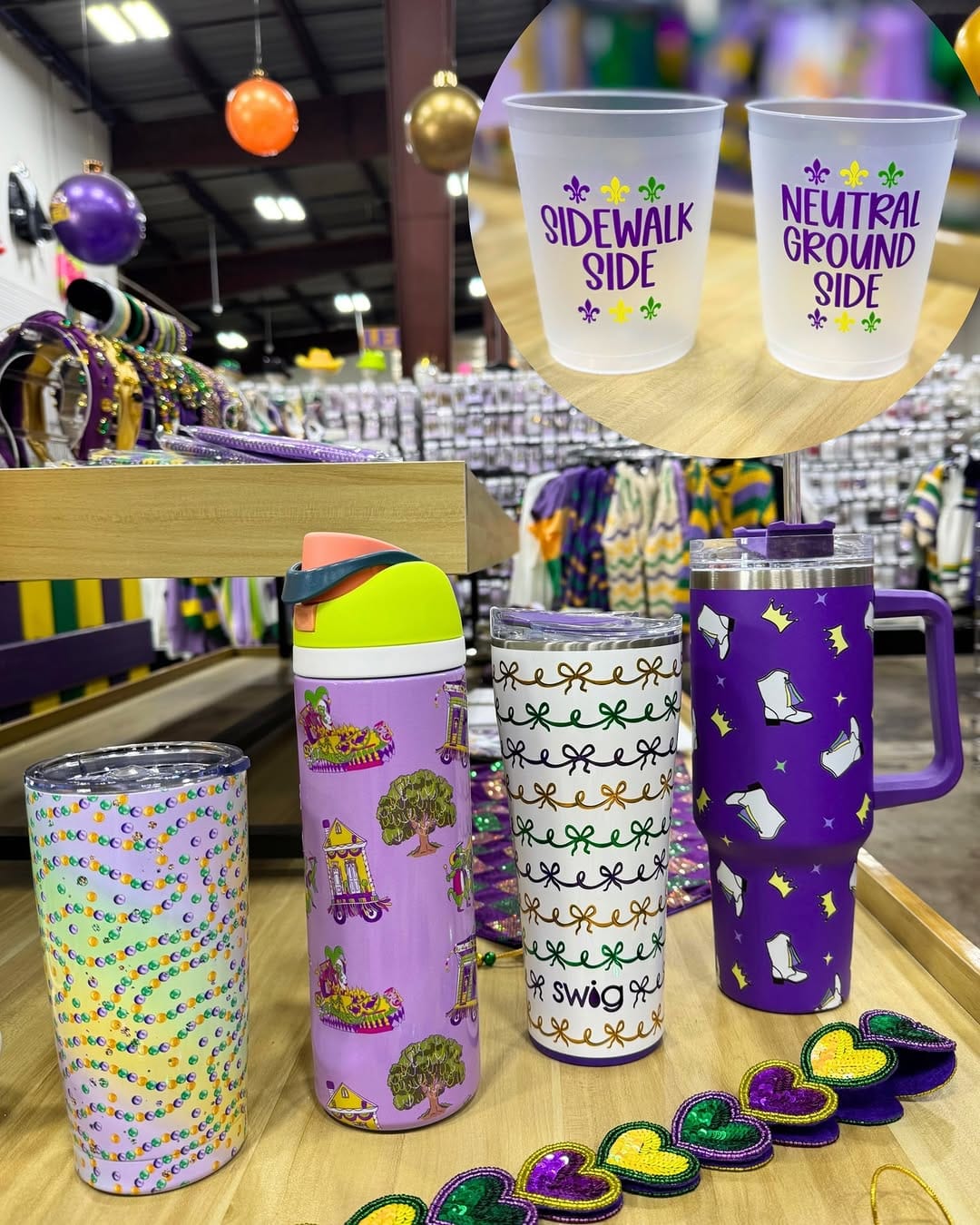Post 3 by Plush Appeal/Mardi Gras Spot on Instagram (carousel)