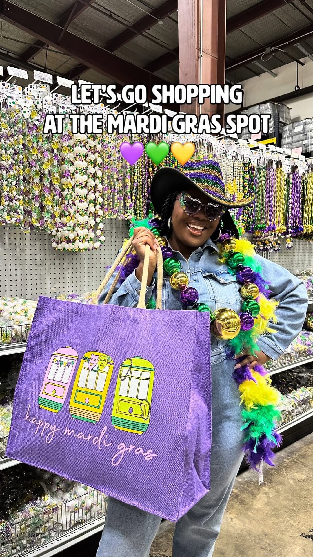 Post 5 by Plush Appeal/Mardi Gras Spot on Instagram (video)