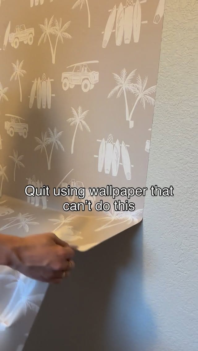 Post 1 by Loomwell Removable Wallpaper on Instagram (video)