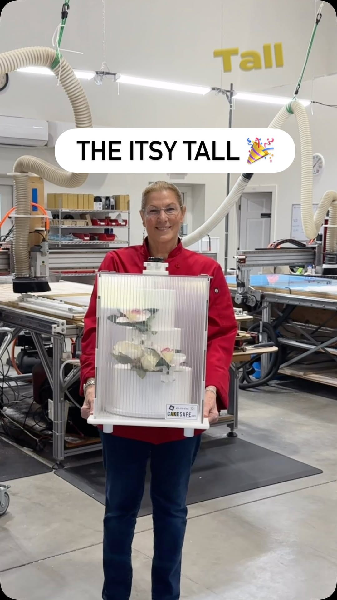Post 1 by Cake Tools & Transport Box on Instagram (video)
