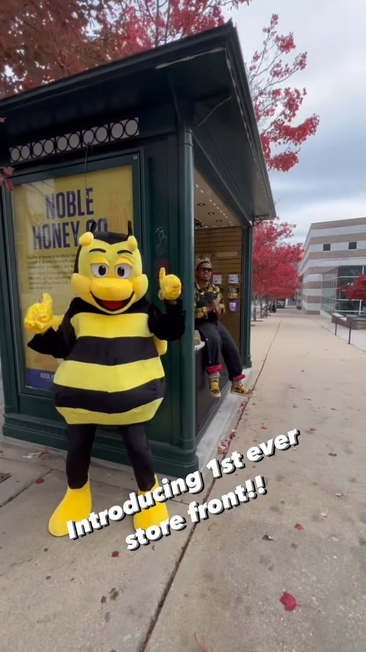 Post 9 by Noble Honey Company on Instagram (video)